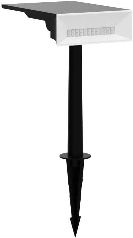 Consciot Solar Spot Lights Outdoor, Adjustable 170° Solar Outdoor Light, 7 Multicolored Garden Light Waterproof IP65, Landscape Lighting for Yard Pool Garden Tree, 4 Pack