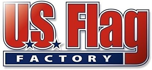 US Flag Factory - 2.5x4 FT US American Flag (Embroidered Stars, Sewn Stripes) Outdoor SolarMax Nylon Flag - Made in America - Premium Quality (2.5x4 FT)