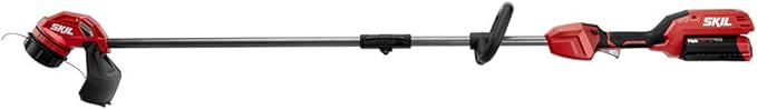 SKIL PWR CORE 40 Brushless 40V 14'' String Trimmer Kit with Dual Line Bump Feed, Includes 2.5Ah Battery and Auto PWR JUMP Charger - LT4818-10