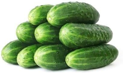 50 Straight Eight Cucumber Seeds - Heirloom Non-GMO USA Grown Vegetable Seeds for Planting - Pickling and Slicing Cucumber