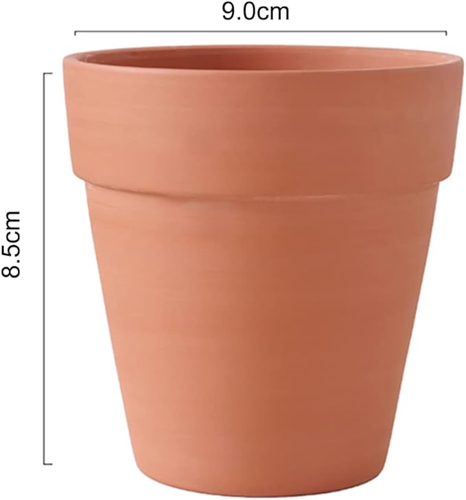 OLEEP Clay Pot - 21 Pack Large Terra Cotta Plant Pot with Drainage Hole, Clay Planters Pot, Terracotta Pot for Indoor Outdoor Plant (3.5 inch)