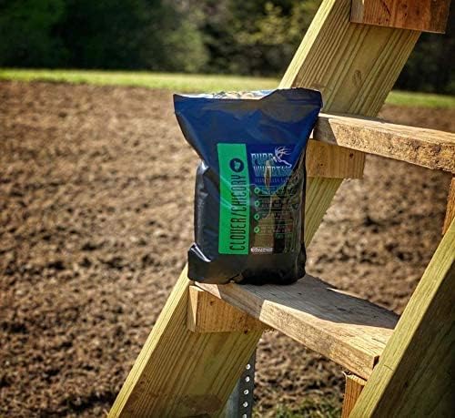 | Clover/Chicory | Select Seed Blends | All Season Whitetail Deer and Turkey Perennial Food Plot Seed | Drought Resistant | Easiest Turkey and Deer Feeders | Plants 1/4 Acre | 5 lb Bag