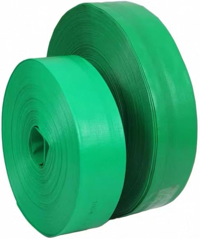 2" x 200' Pool Backwash Hose: Pool Drain Hose, Sump Pump Hose with Heavy-Duty 3-Layer, Lightweight, Kink-Resistant for Pool Drain, Irrigation
