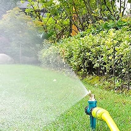 Joywayus Brass Misting Spray Nozzle 3/4" GHT Male 1-Holes Garden Sprinklers Irrigation Connector Water Sprinklers Mister Heads Fitting with Filter Mesh (Pack of 2)