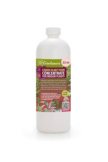 Plant Growth Superfood for All Plants with 18 Essential Vitamins & Minerals - Organic Plant Food Fertilizer - Micro-Fungi and Bio-Organisms for All-Purpose Care & Growth Enhancement - 32oz
