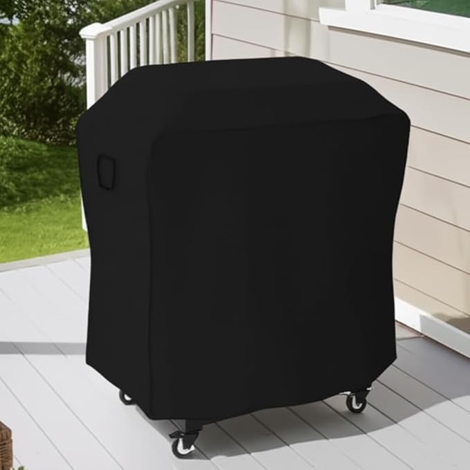 Outdoor Grill Cover for 24 Inch Nexgrill Deluxe 2 Burner Gas Grill with Foldable Side Shelves, Waterproof Outdoor BBQ Griddle Cover, 24 x 23 x 42 Inch