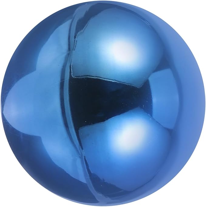 PRETYZOOM Stainless Steel Mirror Reflective Gazing Ball for Yard Decor Outdoor Garden Sculpture Polished Sphere Lawn Ornament