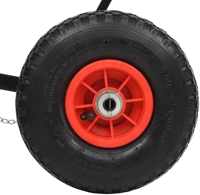 Snow Plow Black and Red Galvanized Steel Blade and Steel Push bar, Snow Removal, Snow Shovels, 142915