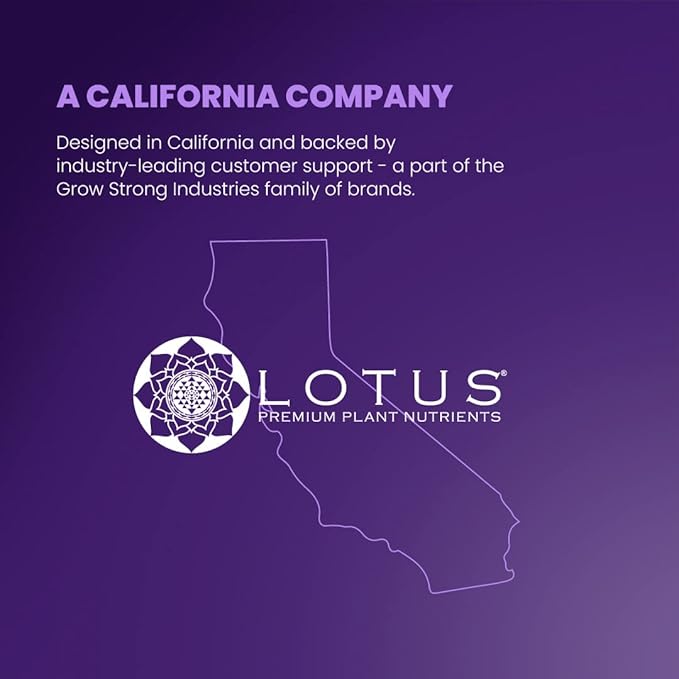 60oz Cal-Mag Supplement for Enhanced Plant Growth - Naturally Derived Premium Powdered Nutrient with Calcium and Magnesium for Soil, Hydroponic, and Coco Coir - Lotus Nutrients for Indoor and Outdoor