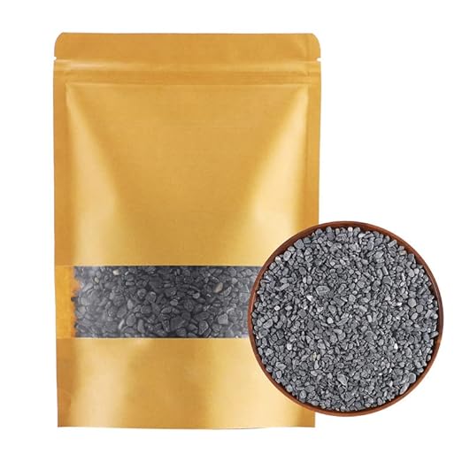 LS Black River Rocks Bonsai Soil Cactus Potting Soil and Succulent Soil Mix Terrarium Supplies Stones for Planters Small Pebbles for Plants Fast Draining Rocks Aquarium Gravel–Fight Root Rot-10 lb