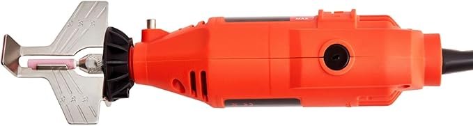 KAKEI Electric Chainsaw Sharpener Kit with High-Hardness Grinding Bits – 110V Mini Chain Saw Sharpener, 105W Adjustable Speed Motor, 3 Sharpening Bits (5/32", 3/16", 7/32") – CE Certified