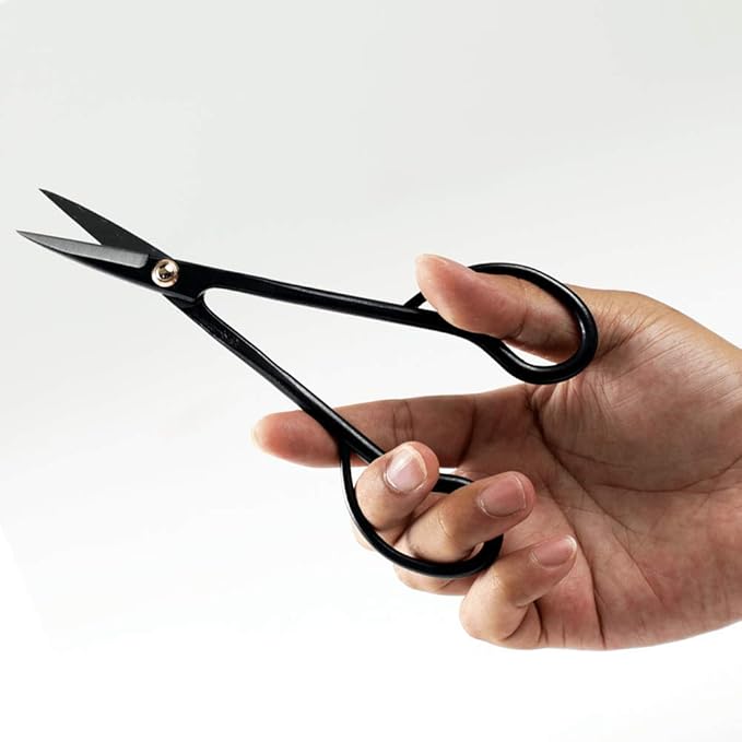 Wazakura Japanese Bonsai Tool Kit Made in Japan - Hanafubuki Satsuki Scissors 7inch(180mm) + Concave Branch Cutter 8inch(200mm) Gift Box Set