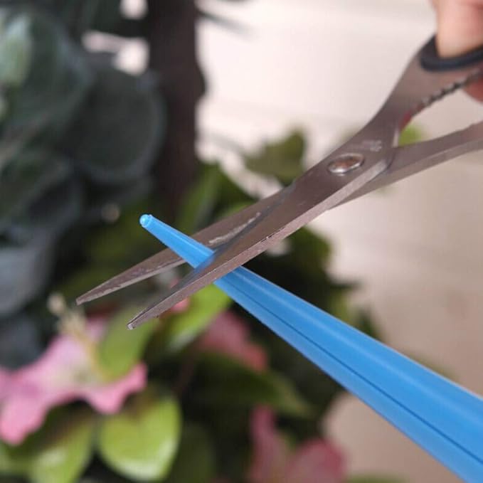 Operitacx 16pcs Plant Watering Spikes, Plastic Plant Self Watering Devices, Flower Pot Irrigation Drippers for Outdoor Indoor Garden Flower Vegetables Random Color