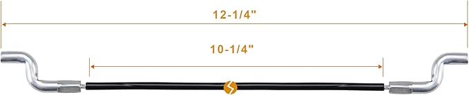 Ganivsor Replacement Snow Thrower Front Drive Lower Cable for Murray 1501122MA 1501122 313449MA
