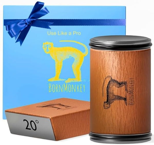 Diamond Rolling Knife Sharpener Kit - Manual Kitchen Knife Sharpener Set Multi-Angle Magnetic Holder(15° & 20°) Premium Magnetic Roller sharpener for Razor-Sharp Edges