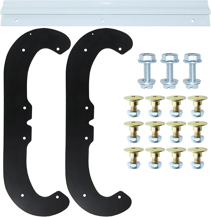 117-7700 Snow Blower Paddles with 117-7717 Scraper Blade Replaces Toro 117-7700 for Toro Power Clear 180 418ZE 418ZR 518ZE 518ZR 38282 38472 38473 38273 38283, 18" Power Clear Snowthrower