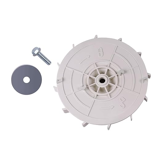 Motor Fan+Blade Bolt Compatible with KM-2041B-06 40V Cordless Lawn Mower