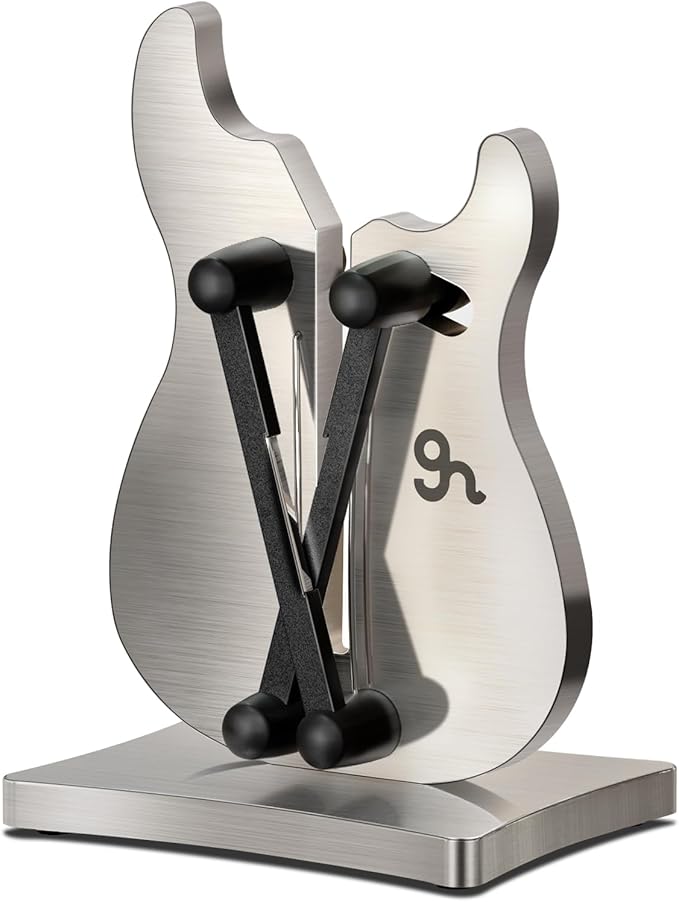 Professional Knife Sharpener for Kitchen, 3-Action Blade Sharpener with Tungsten Carbide, Auto Adjustable Brushed Stainless Steel Manual Sharpener for Serrated, Beveled, Standard Blades