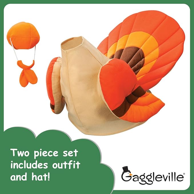 Gaggleville Turkey Goose Outfit, Fits Large 23" H Statue, by Fox Valley Traders