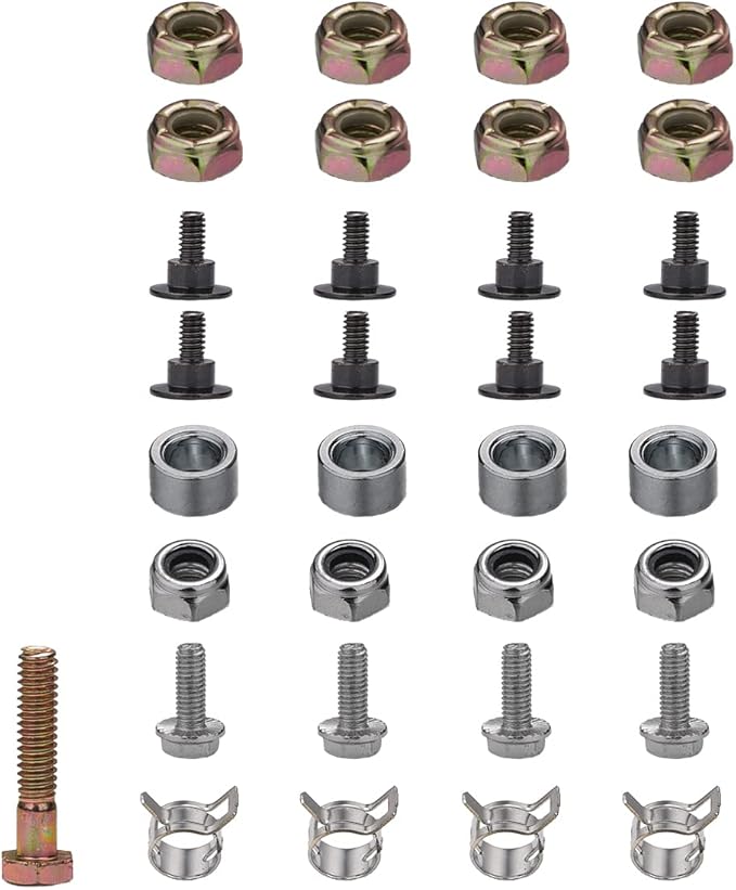 99-9313 Snow Blower Rubber Paddles for Toro PowerClear 721 821 Snowblower Paddle with 133-5585 108-4884 Scraper & 121-6622 V-Belt Mounting Hardware Kit - (10MM Thick) for Commercial Machines