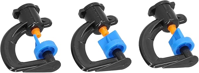 30PCS G Type 180 Degree Refraction Spray Nozzle Hanging Irrigation Sprinkler Head for Greenhouse