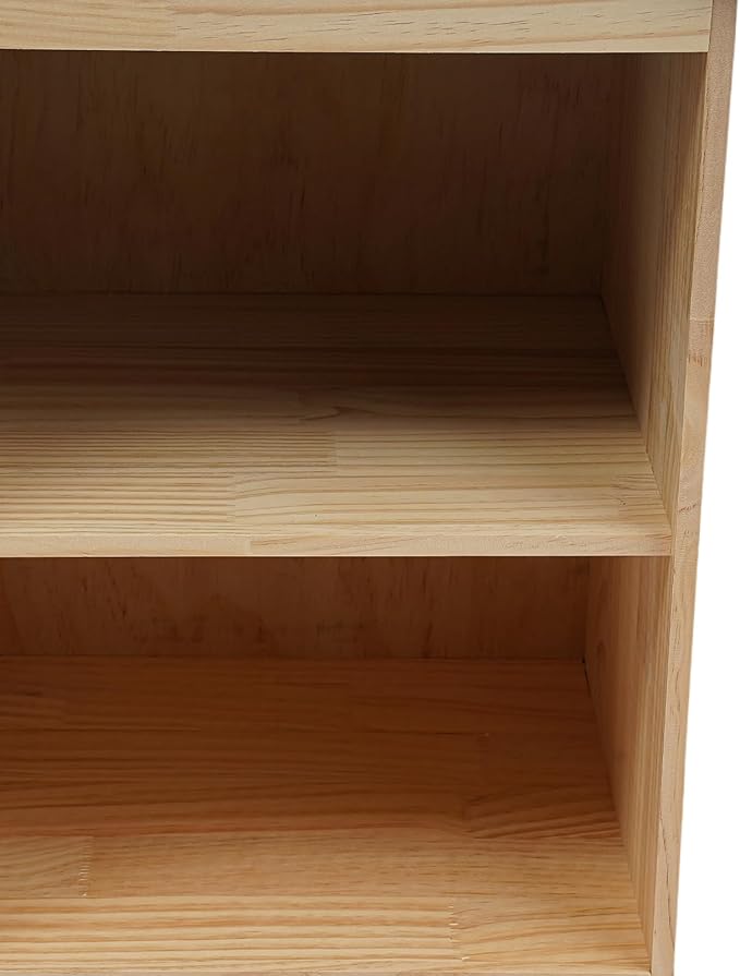Outdoor Library Book Box - 2-Tier Literature Exchange Box Outdoor Book Storage Little Wood Cabinet with Shelf for DIY, Neighborhoods Community and Schools Sharing Books, Literature (Style 2)