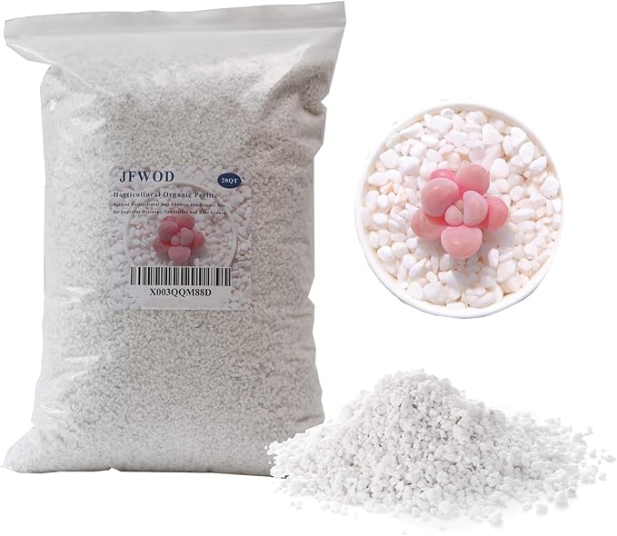 20 Quart Organic Perlite Horticultural Soil Amendment for Plants and Enhanced Drainage Enhanced Growth