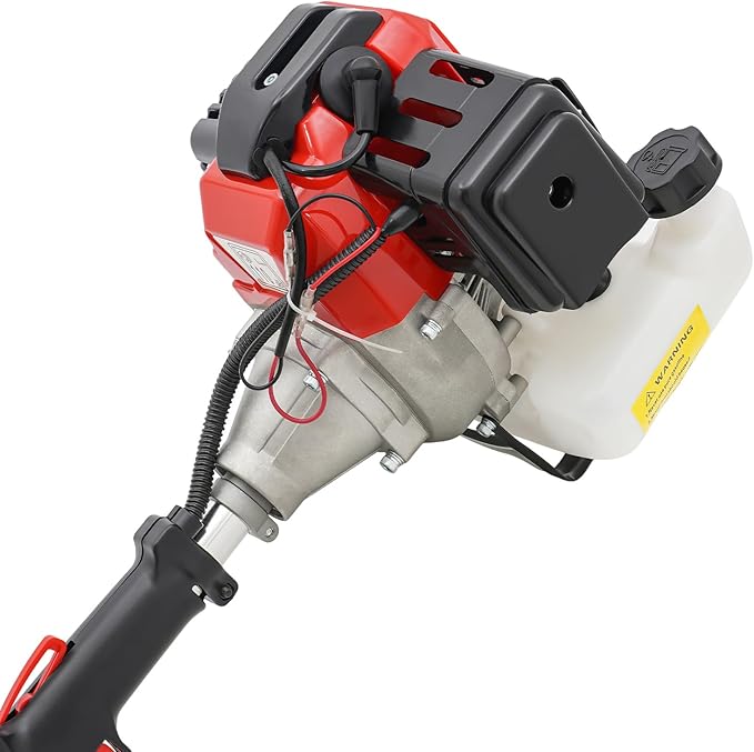 Gas Weed Eater 52cc 2-Stroke 7 in 1 String Trimmer/Edger, Multi-Functional Petrol Hedge Trimmer Chainsaw Brush Cutter Weed Wacker Weed Eater Gas Powered for Weed Grass and Bush Shipping from US