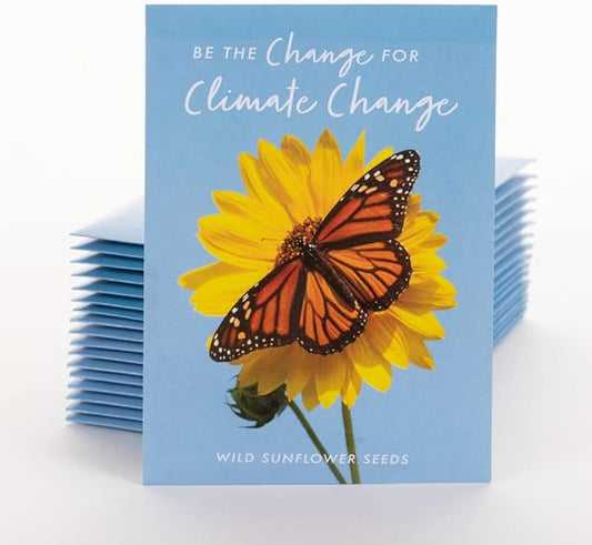 25 Earth Day 2025 Wild Sunflower Seed Packets