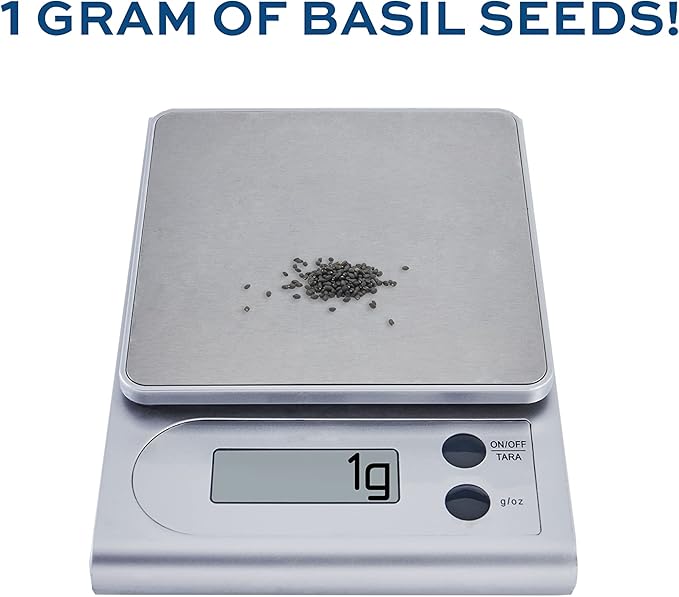 Genovese Basil Seeds for Planting - Heirloom Non-GMO USA Grown - 150+ Seeds - Premium Sweet Basil Seeds for Indoors or Outdoors by RDR Seeds