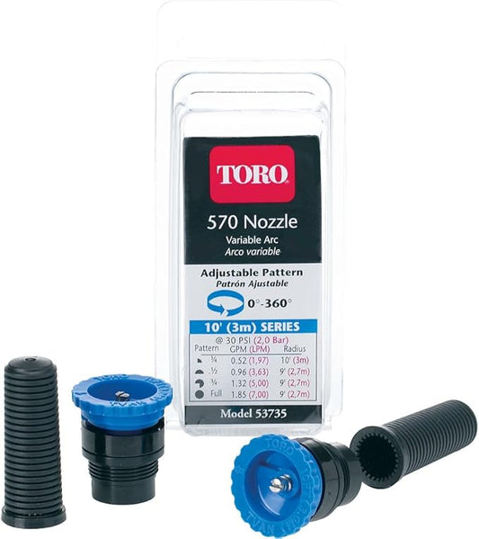 Toro 53735 Adjustable Underground Sprinkler Nozzle 10-Foot Spray