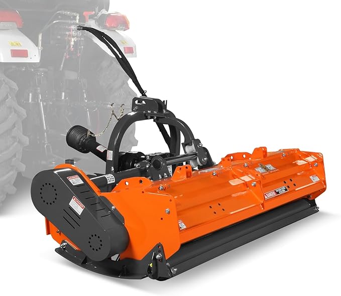 78" Heavy Duty PTO Flail Mower with Hydraulic Side Shift 3 Point 50-85 hp, Model KDK78H