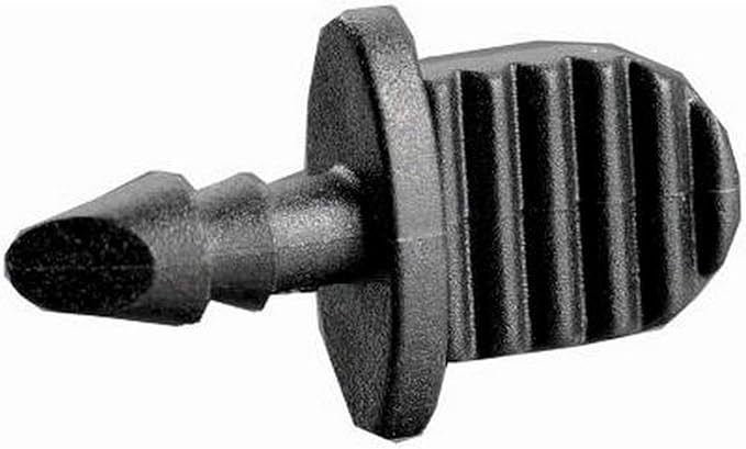 2 Pack (50 Total Fittings) Orbit 1/4 Inch Drip Barbed End Plug for Drip Irrigation Tubing - 25 Pack