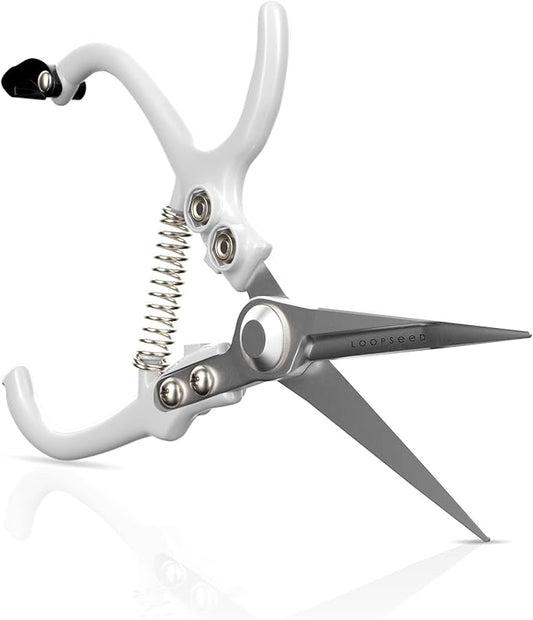 Plant Pruning Shears Garden Trimming Scissors Precision Hand Pruner Herb Snips Flower Clippers Bonsai Trimmers Straight Sharp Blade Tapered Tip Ergonomic Handle Modern Garden Tools