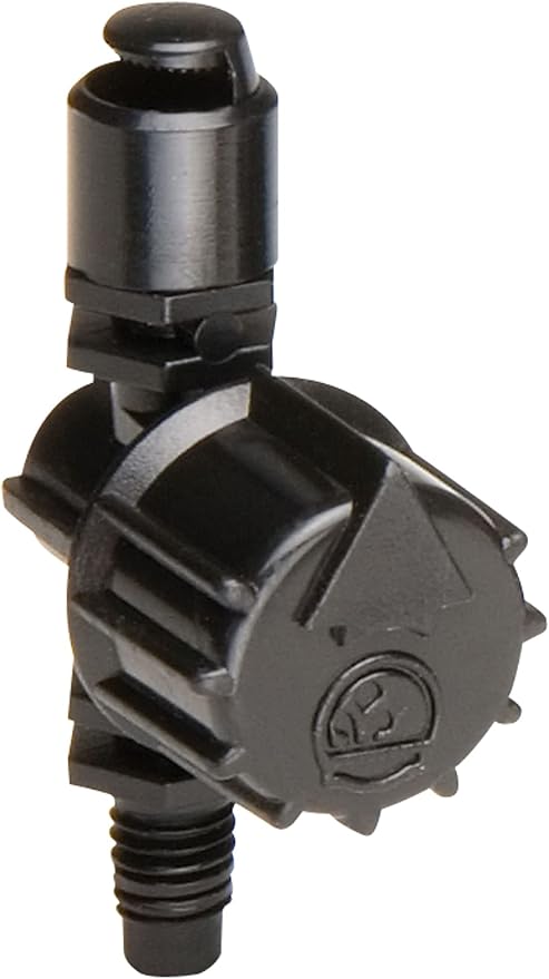Rain Bird MSH2PKS Drip Irrigation 10-32 Threaded Micro-Spray Nozzle, 180° Half Circle Pattern, 0 - 10' Spray Distance, 2-Pack