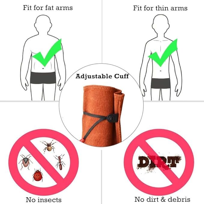 Cactus Gloves, Brown, Medium, Unisex, Protective Glove