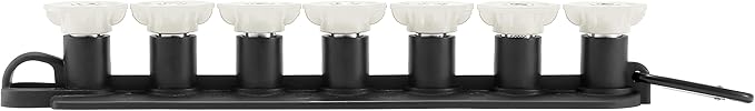 Tool Daily Pressure Washer Tips, 40 Degree White Power Washer Nozzle Tips 7 Pack with Nozzle Holder, 1/4 Inch Quick Connect, 4000 PSI