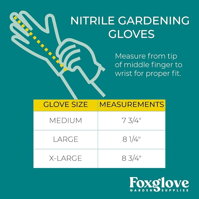 Garden Work Gloves 6-pack Lightweight Breathable with Nitrile Grip for Gardening, Landscaping, Weeding, Men Women Work Gloves