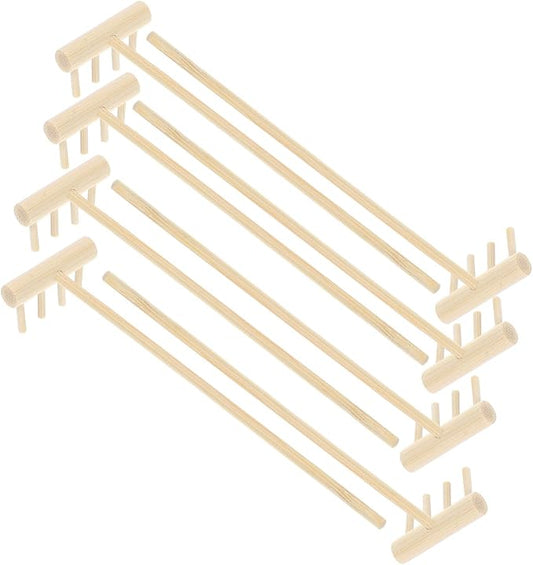 EXCEART 24 Pcs Mini Rake Miniature Rake Mini Sand Garden Rake Meditation Sand Zen Garden Tools Zen Sand Rake Mini Garden Rakes Garden Tools for Kids Sand Tray Child Bamboo Smooth Toolkit