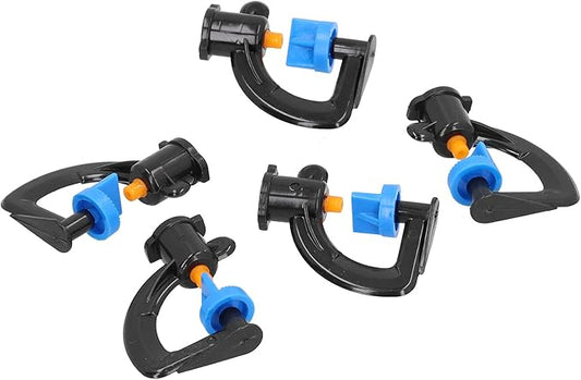 30PCS G Type 180 Degree Refraction Spray Nozzle Hanging Irrigation Sprinkler Head for Greenhouse