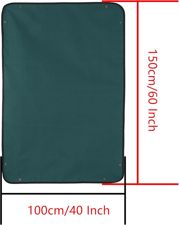 KONMAY Foldable Thicken Repotting Mat Tool Set - 40''X60'' Waterproof Potting Tray, Shovel and Garden Glove for Indoor and Outdoor Transplanting and Soil Mess Control