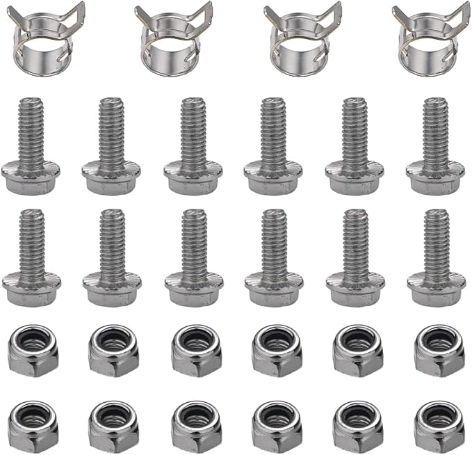 84-1980 Snow Blower Rubber Paddles & 75-8780 Scraper 75-9010 Belt Replacement Kit with 66-7460 Primer Bulb Hardware Kit for Toro CCR Powerlite Snowthrower