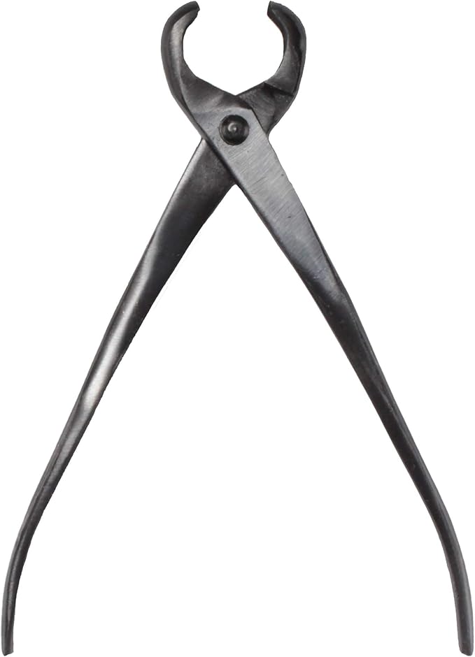 BambooMN Bonsai Tool Kit - 8" Concave Cutter & 8" Knob Cutter - 10 Sets