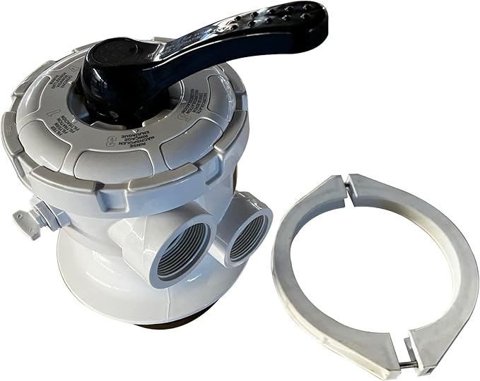 FibroPool Sand Filter Pump System For Above Ground Swimming Pools - Designed and Assembled in USA - Hose Adapters Included - High Efficiency - FSP Series (FSP18) Black