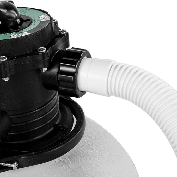 XtremepowerUS 3,100GPH Swimming Pool 16" Sand Filter 3/4 HP Pool Pump w/ Timer 15,000GAL Above Ground Pool Set