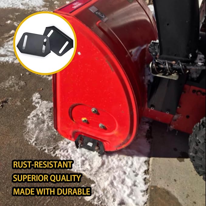 784-5580 Snow Thrower Slide Shoes Skids 784-5580-0637 for MTD Snow Blower Replacement Parts 41-8828 780-420 73-031(2PCS)