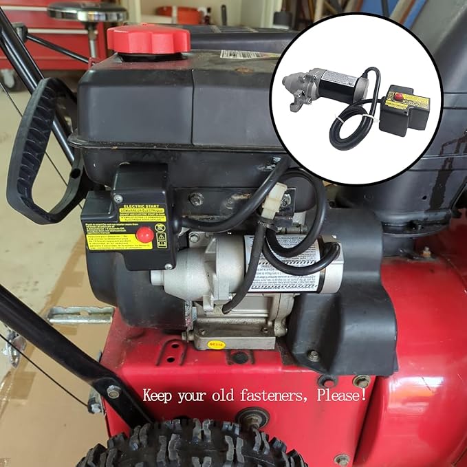 951-10645A Electric Starter/Motor 751-10645 951-10645B Compatible with Ariens/Troy-Bilt/MTD/Cub-Cadet/Craftsman/Toro/Husqvarna/LCT Snowblower 208cc 254cc Engine
