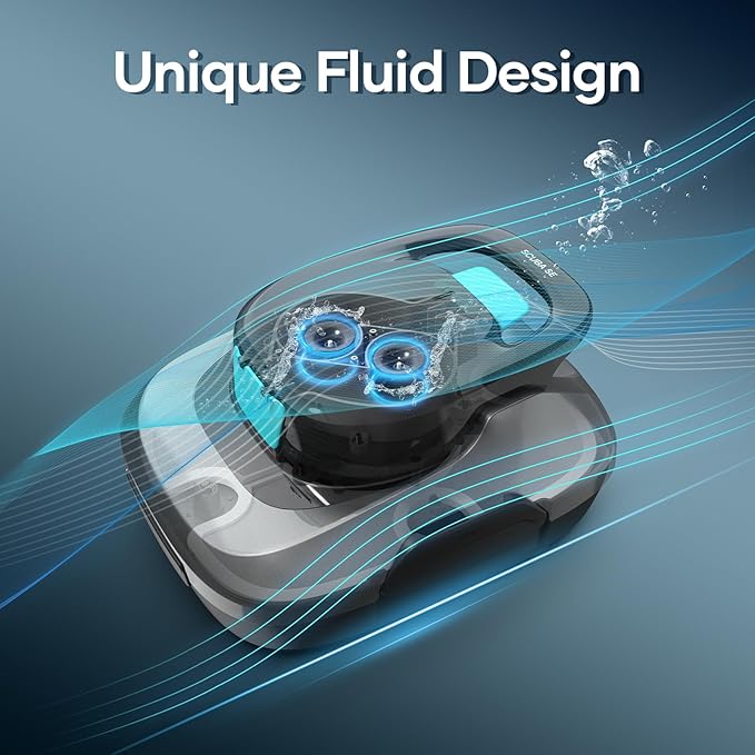 AIPER Scuba SE Cordless Pool Cleaner with 90-Min Runtime, Smart Self-Parking, Lightweight, Pool Vacuum for Above Ground Pools up to 860 Sq.ft