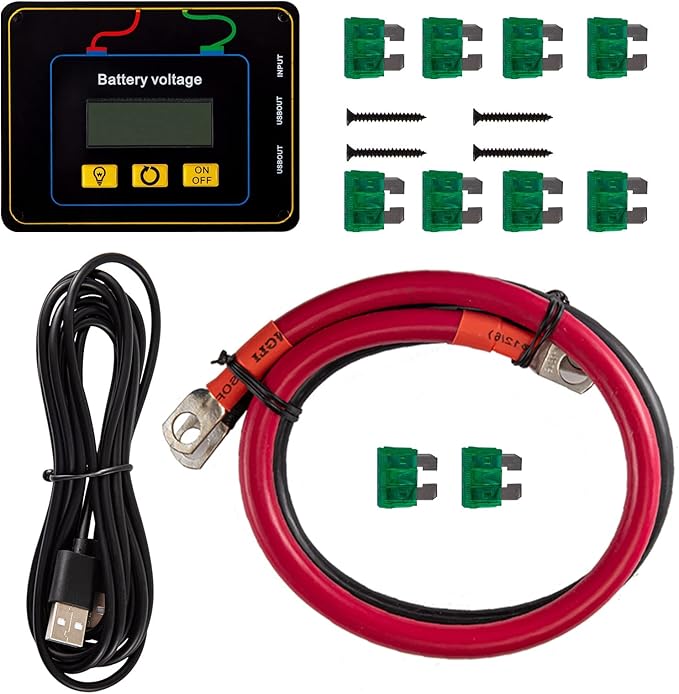 VEVOR Power Inverter, 2500W Modified Sine Wave Inverter, DC 12V to AC 120V Car Converter, with LCD Display, Remote Controller, LED Indicator, AC Outlets Inverter for Truck RV Car Boat Travel Camping