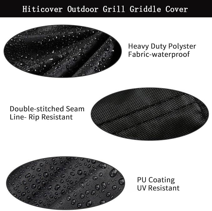 Outdoor Grill Cover for Charbroil Medallion Series Modular Outdoor Kitchen 3-Burner Gas Grill, Waterproof BBQ Griddle Cover for Char Broil 463246018